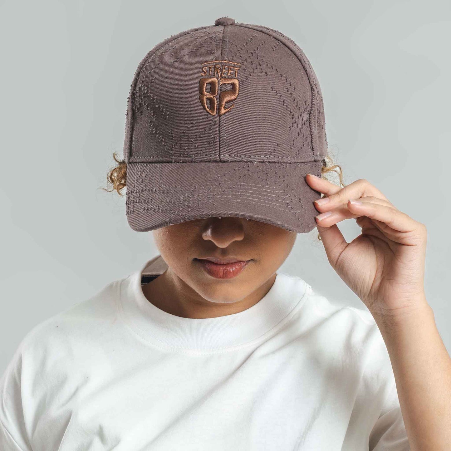 Thread Design Unisex Baseball cap with 3D Logo Embroidery