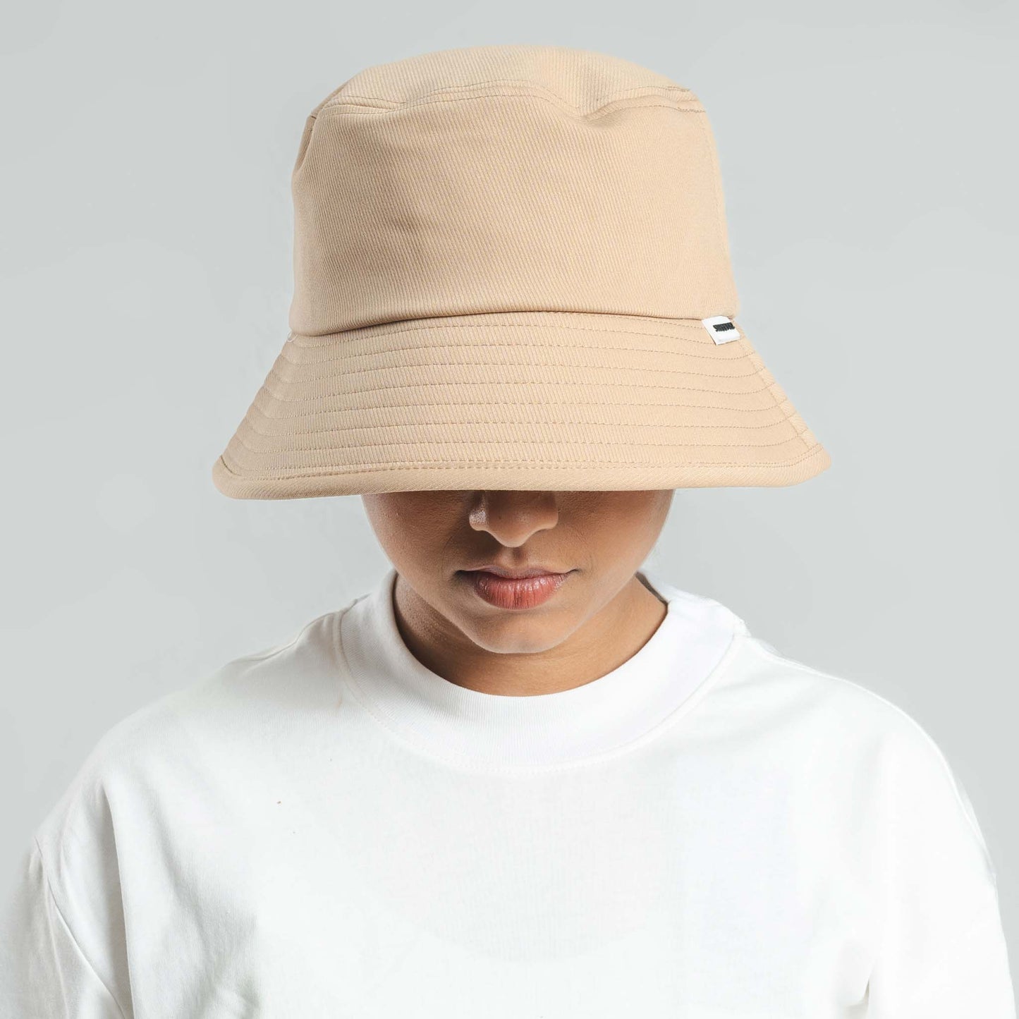 Plain Dotted Structure Unisex Bucket Hat with Street82 Tag