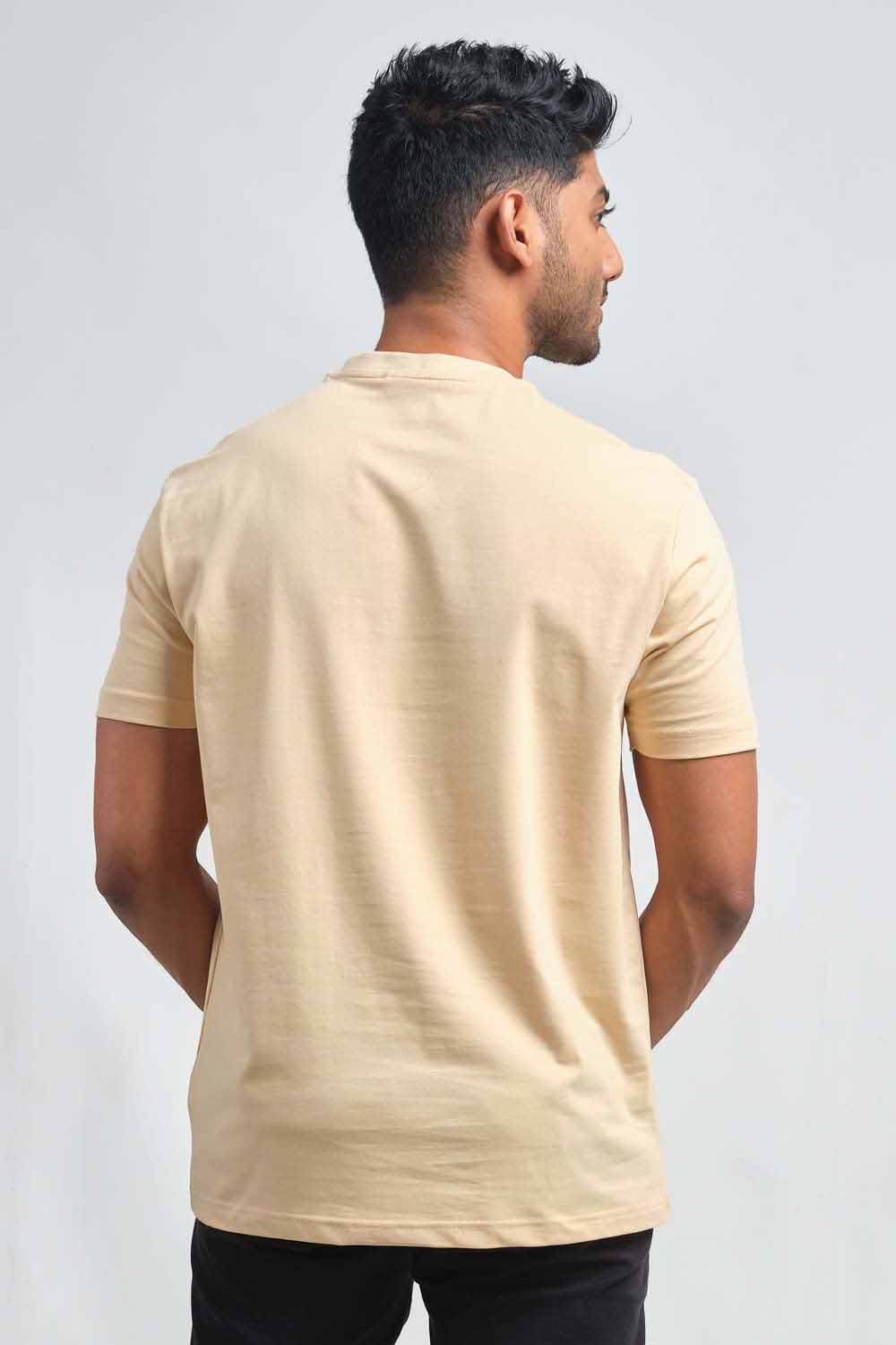 Plain 20 colors crew neck essential t-shirt