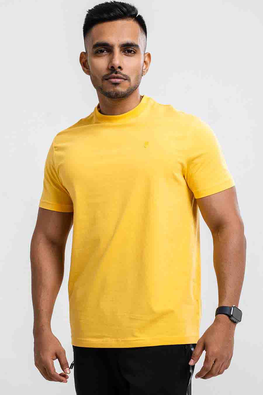 Plain 20 colors crew neck essential t-shirt