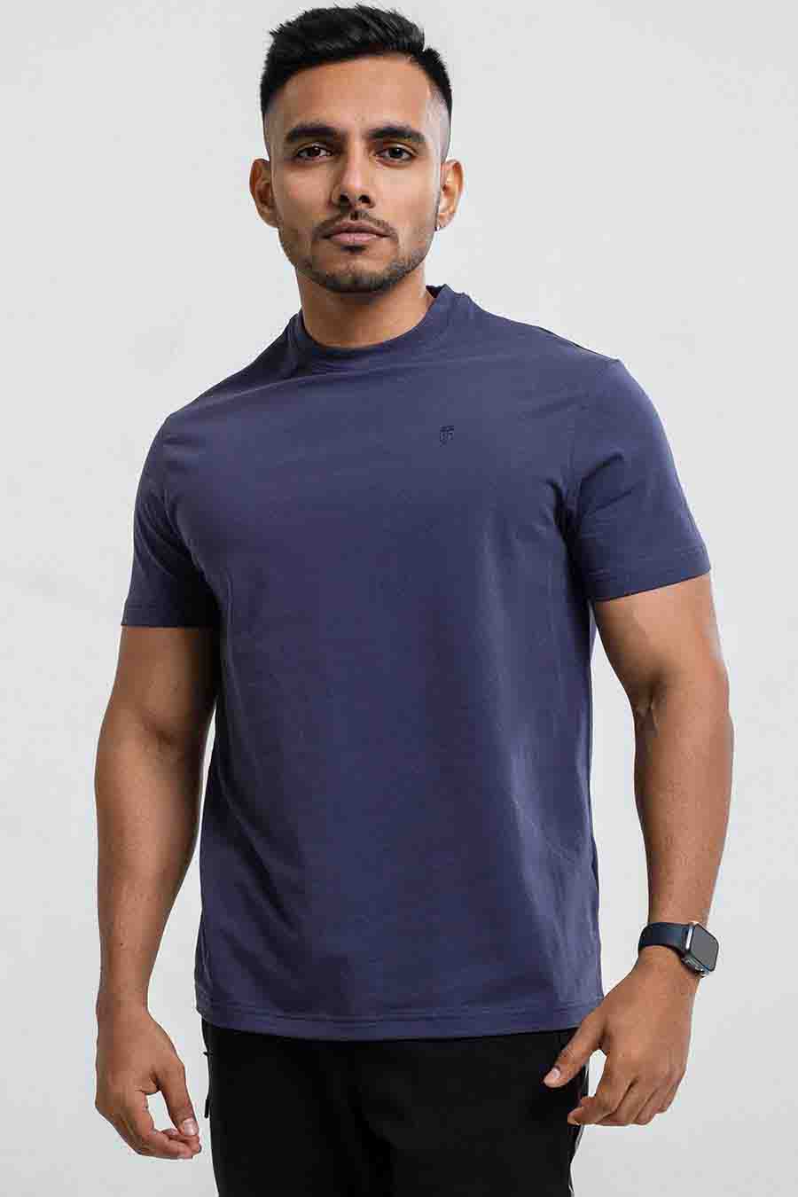 Plain 20 colors crew neck essential t-shirt