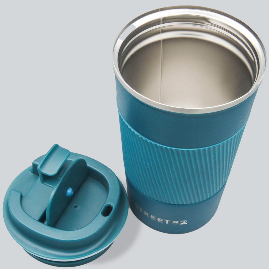 Double Wall Vacuum Insulated Stainless Steel Thermos Tea Coffee Mug