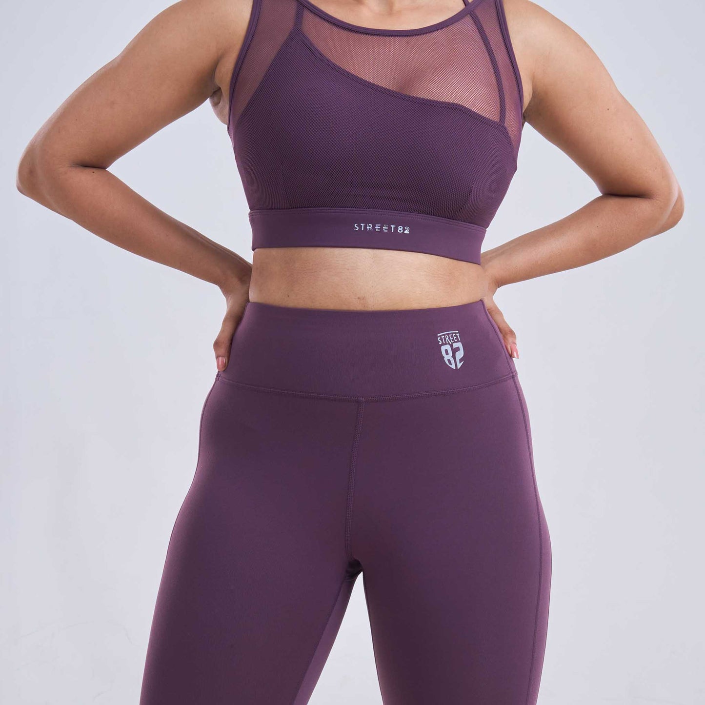 Ladies Yoga Sports Pant with Mesh style