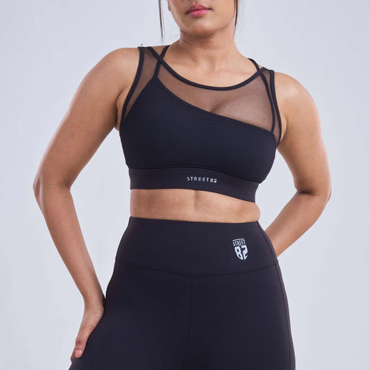 Ladies Yoga Sports Pant with Mesh style