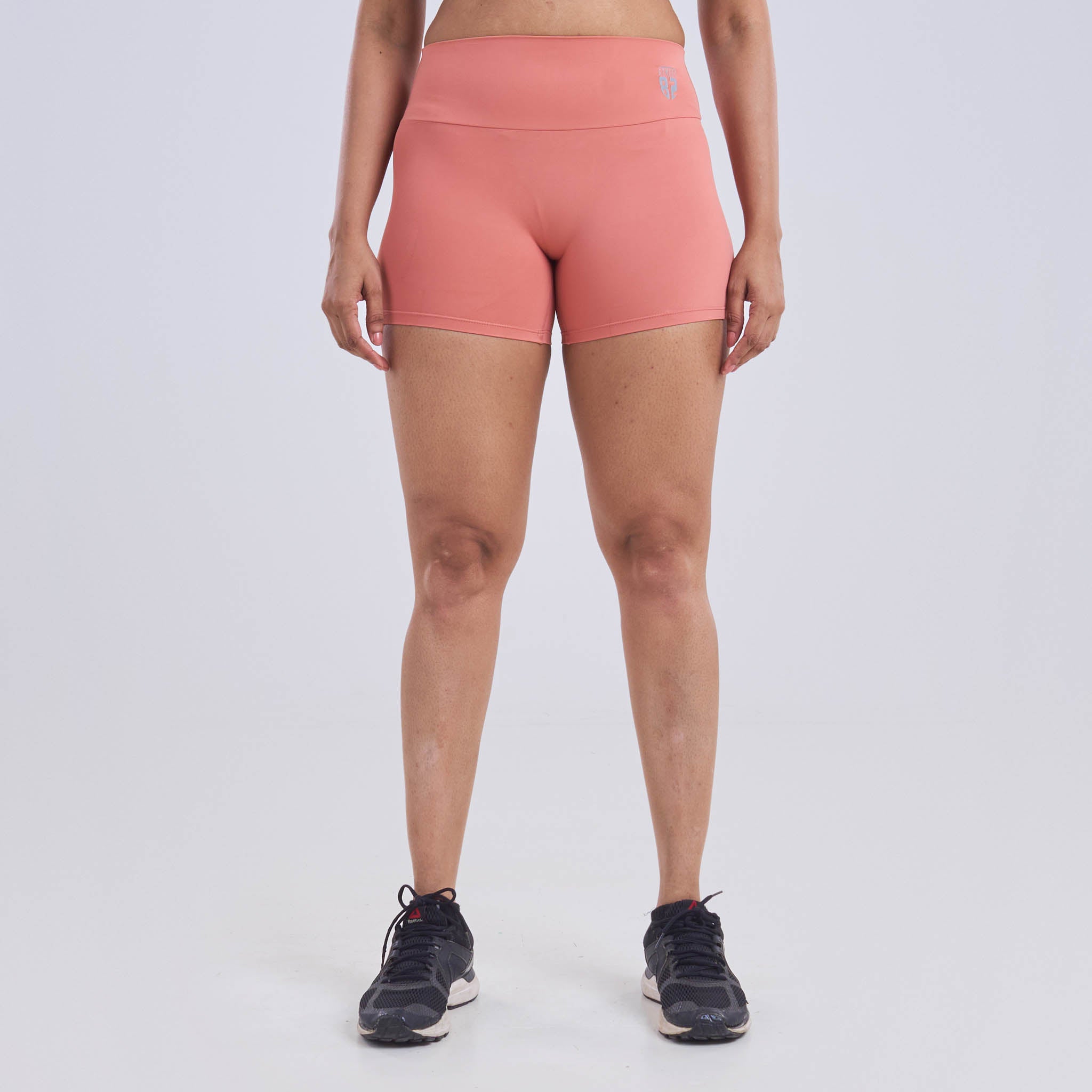 Ladies High Waist Scrunch Butt Pocket Shorts