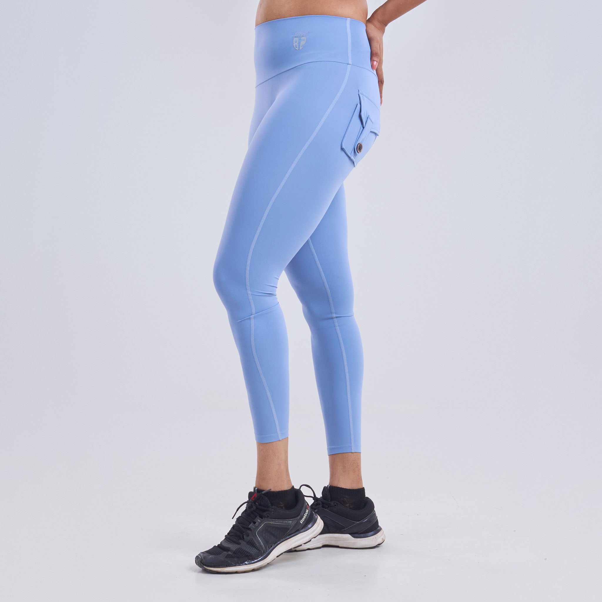 Ladies High Waist Scrunch Butt Pocket Legging