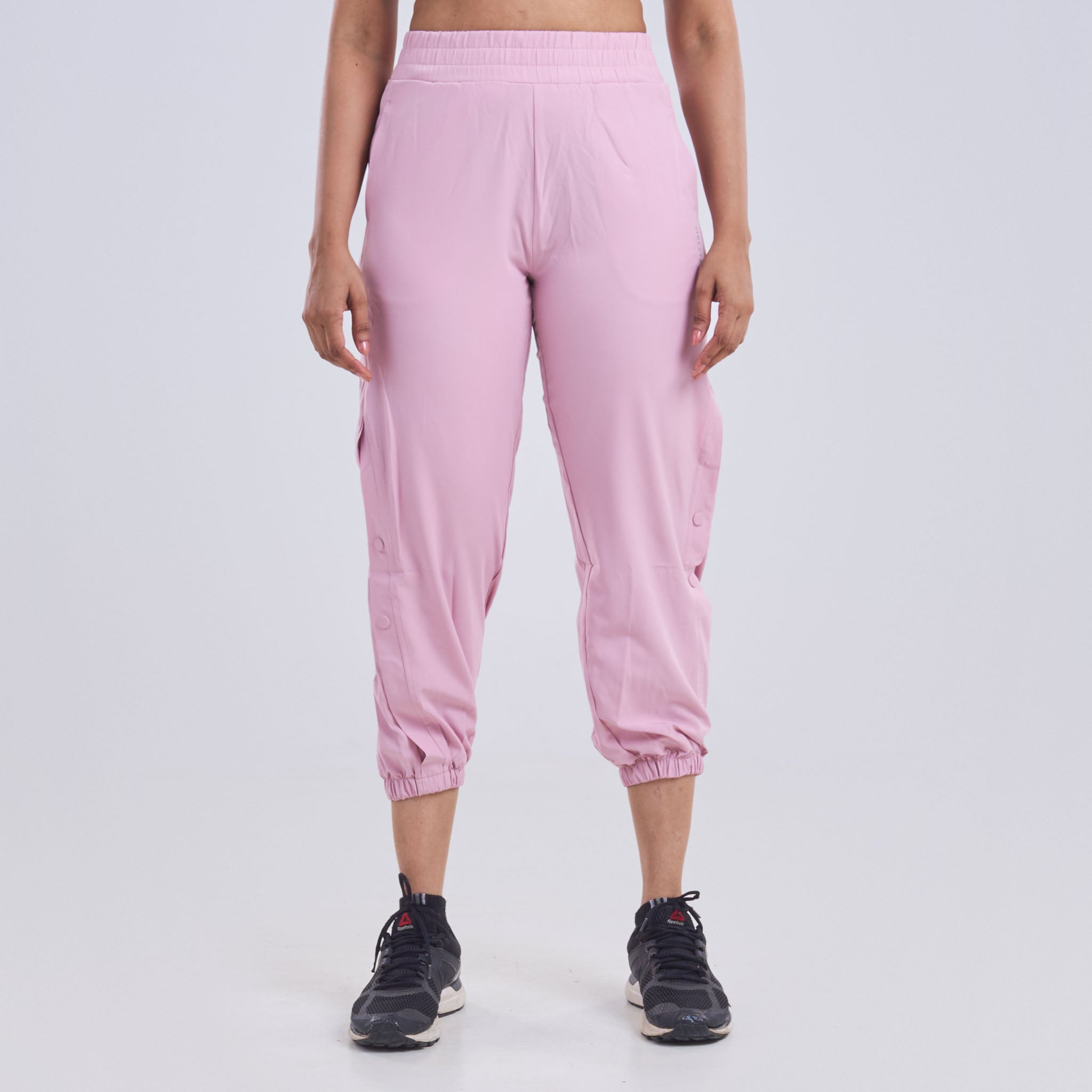 Ladies Jogger Pants with half side slit with buttons