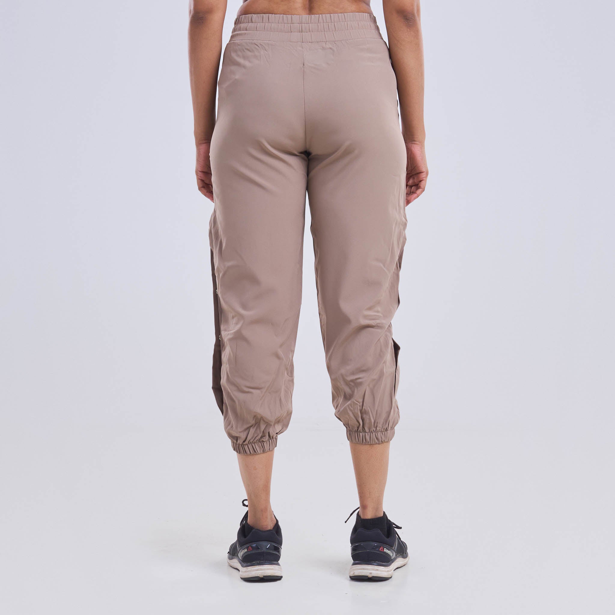 Ladies Jogger Pants with half side slit with buttons