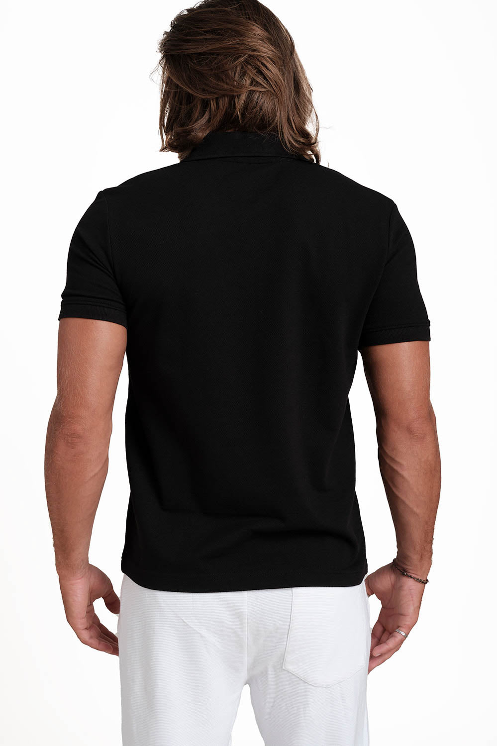 Polo plain in 12 color T-shirts with Front Embroidery, Solid pique fabric