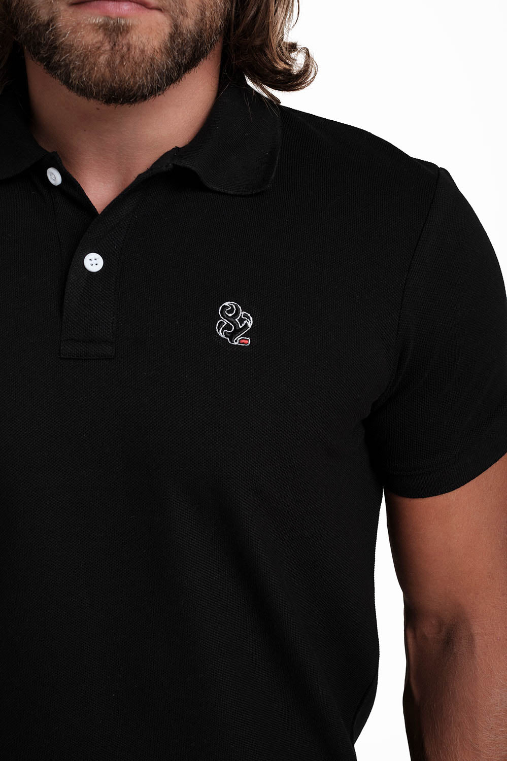 Polo plain in 12 color T-shirts with Front Embroidery, Solid pique fabric