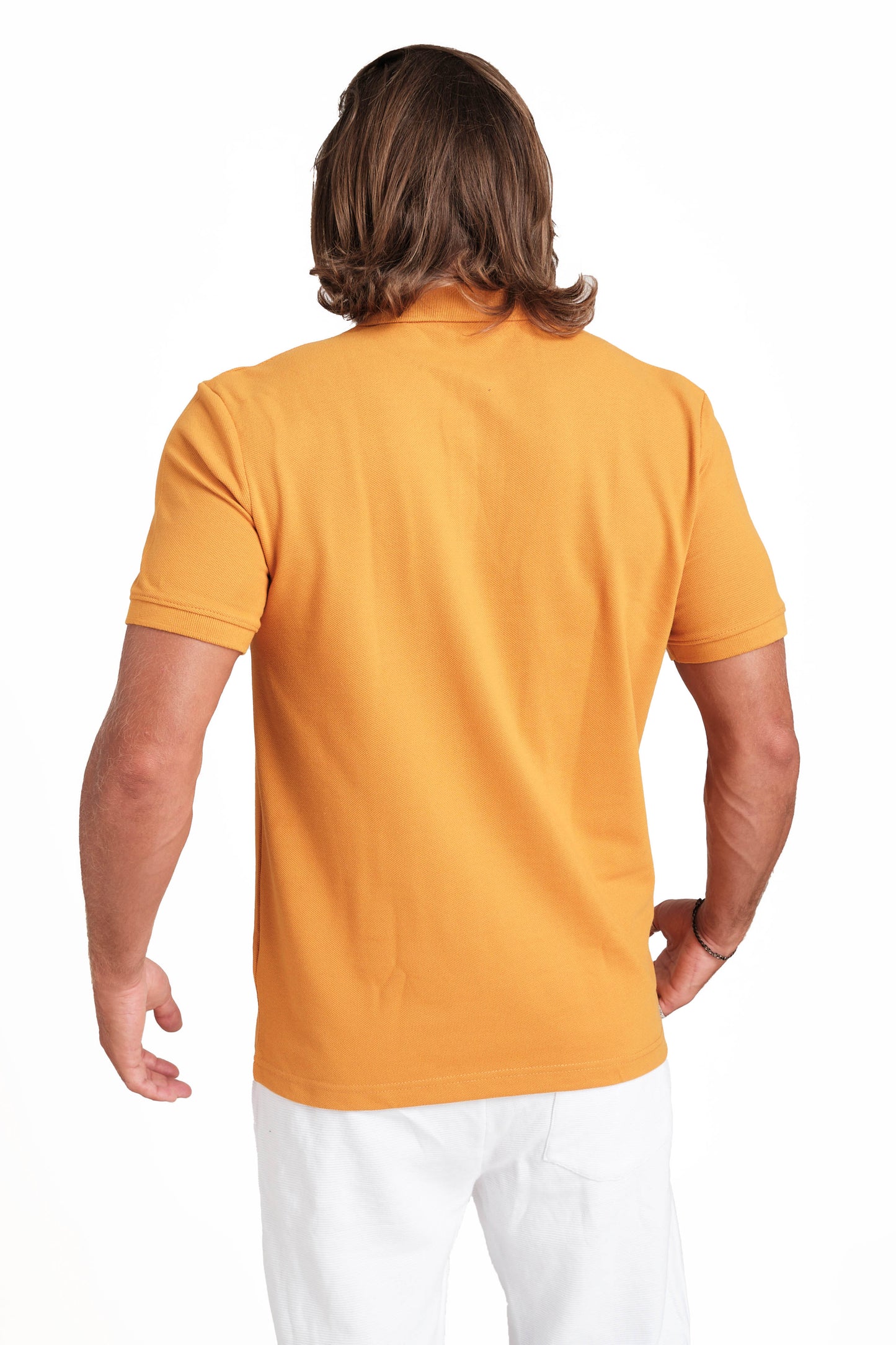 Polo plain in 12 color T-shirts with Front Embroidery, Solid pique fabric