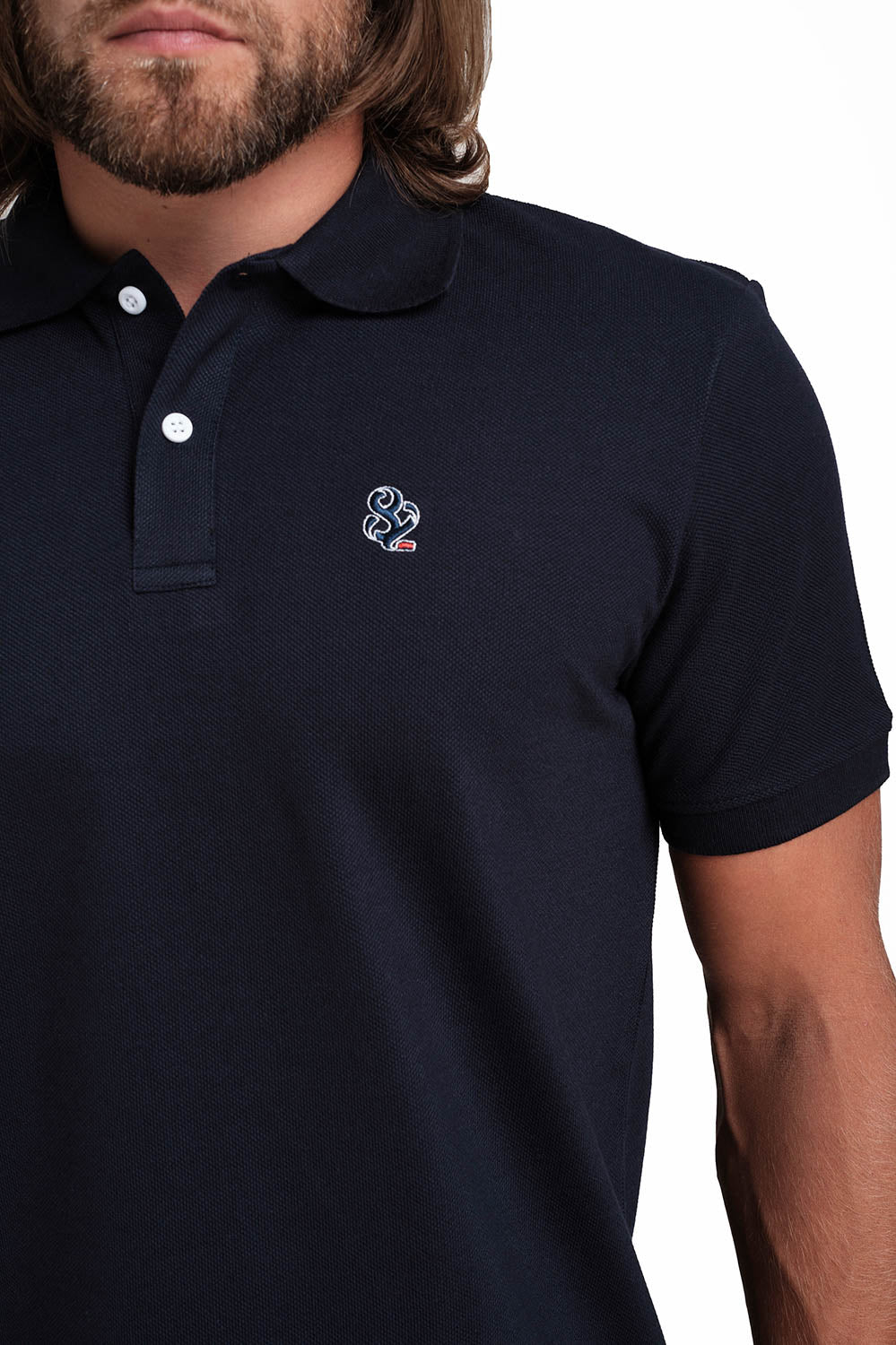 Polo plain in 12 color T-shirts with Front Embroidery, Solid pique fabric