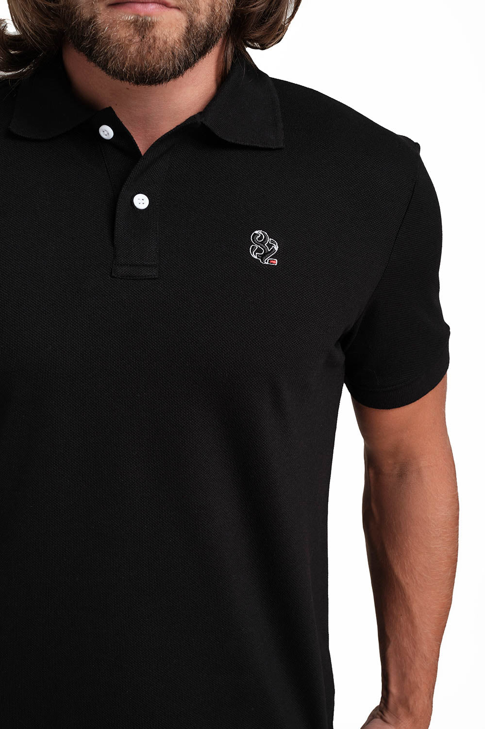 Polo plain in 12 color T-shirts with Front Embroidery, Solid pique fabric