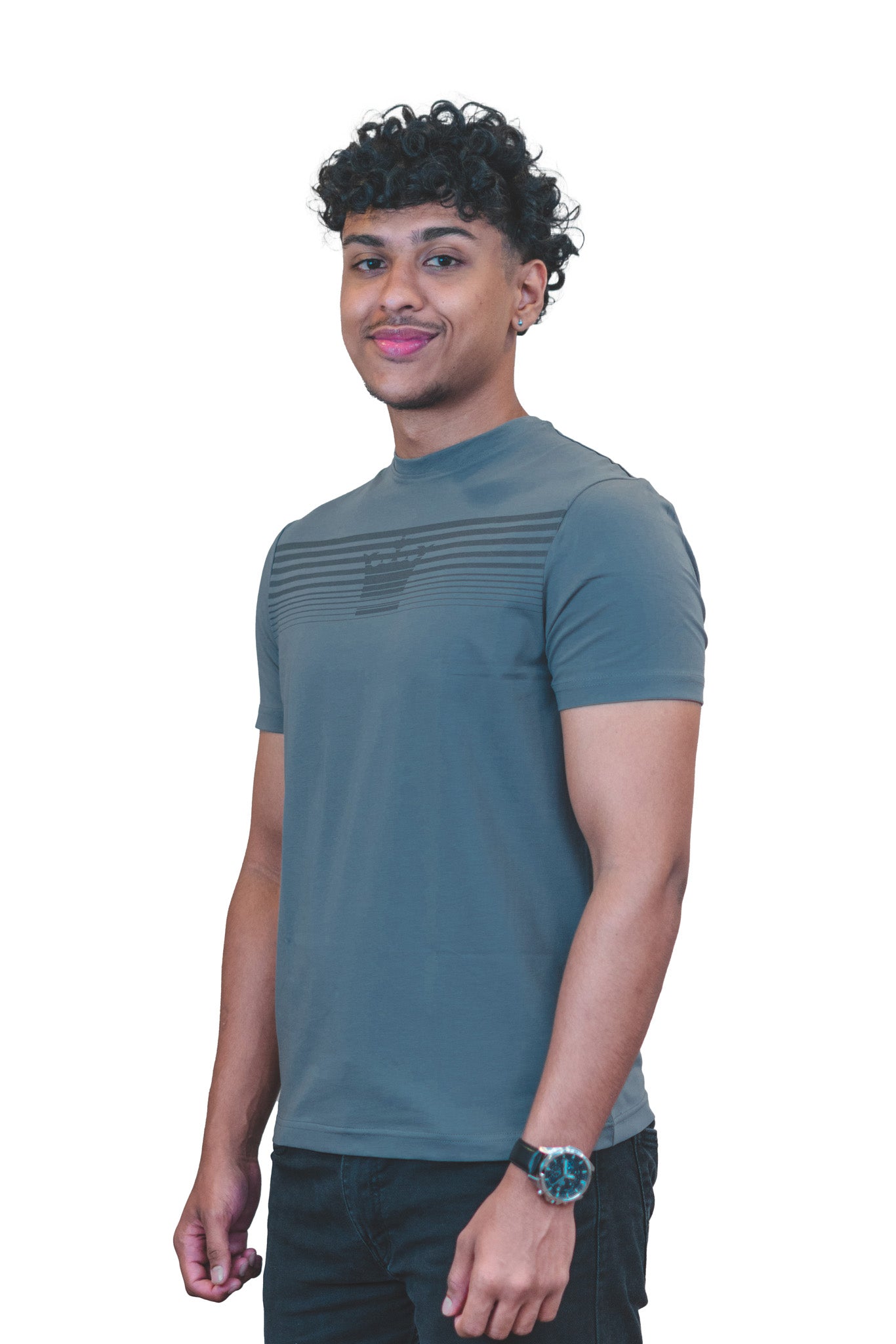 American Premium Lycra Jersey T-shirt